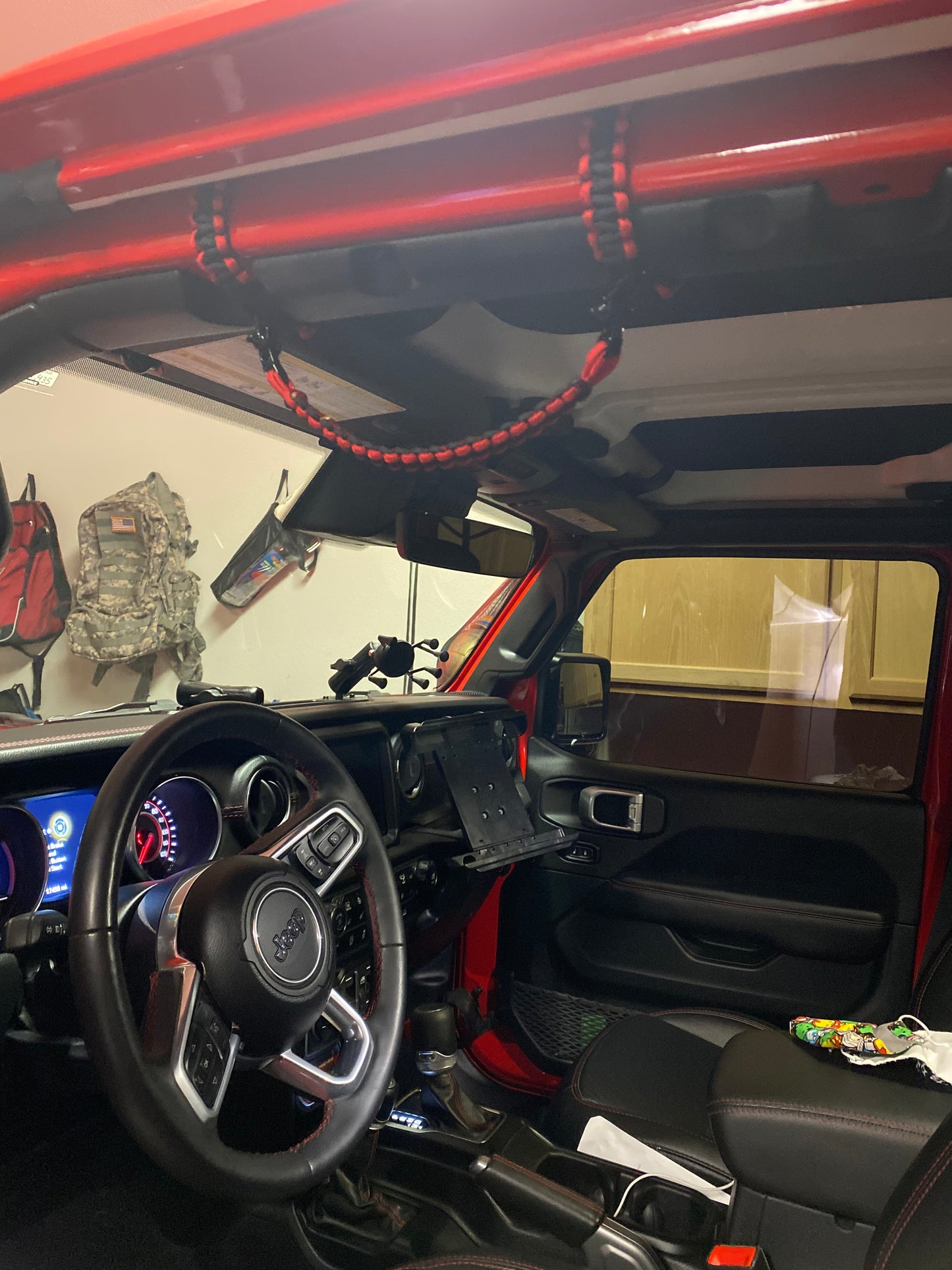 1 Pair Paracord Jeep Handles