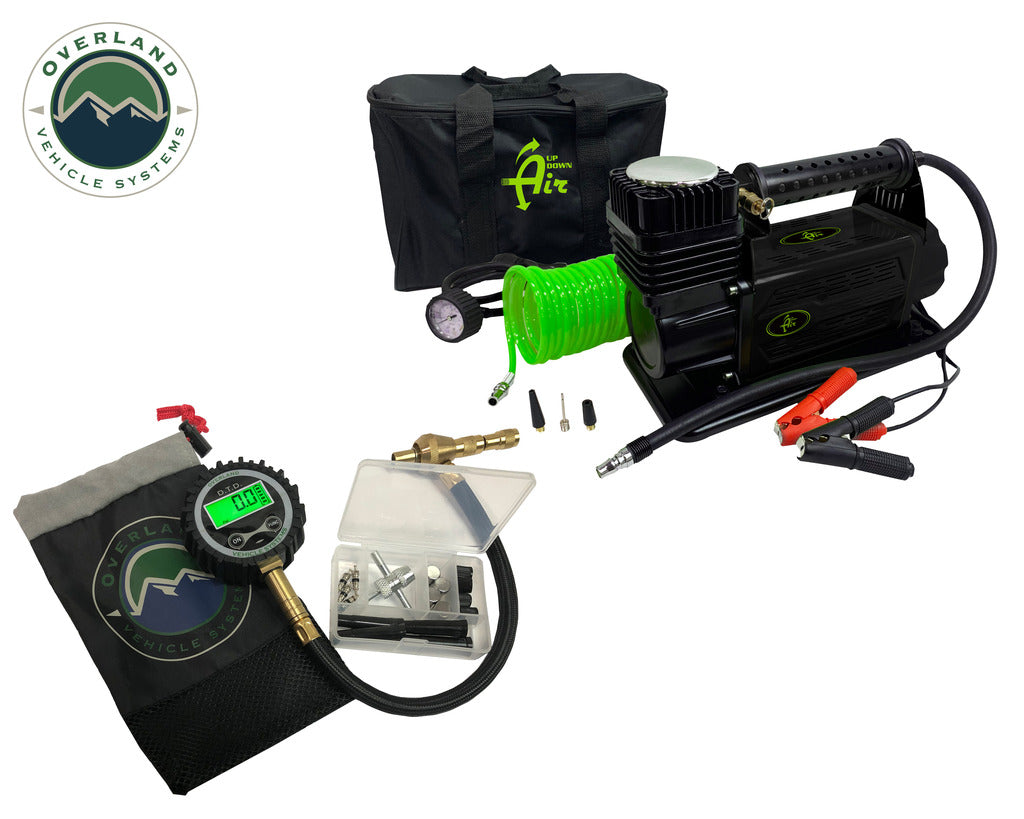 Air Compressor System 5.6 CFM and Digital Tire Deflator Combo Kit
